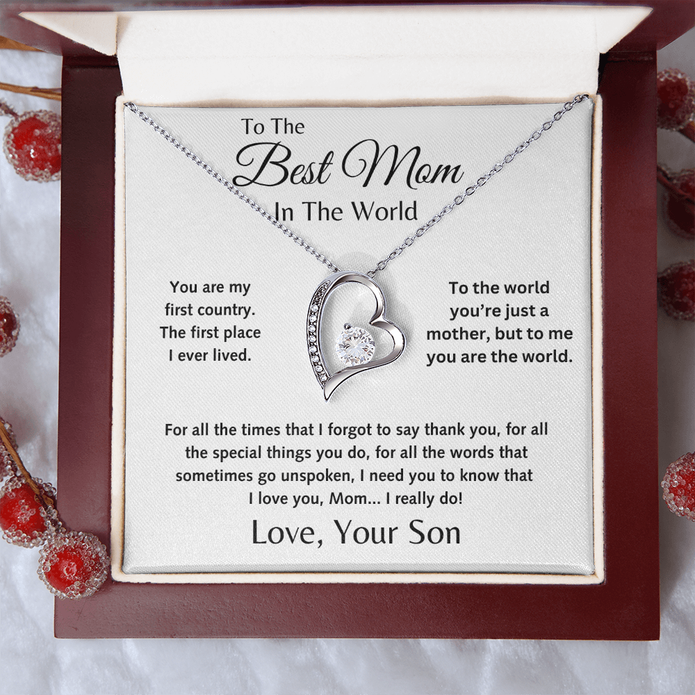 To The Best Mom In The World - Forever Love Gift Set - TJ155