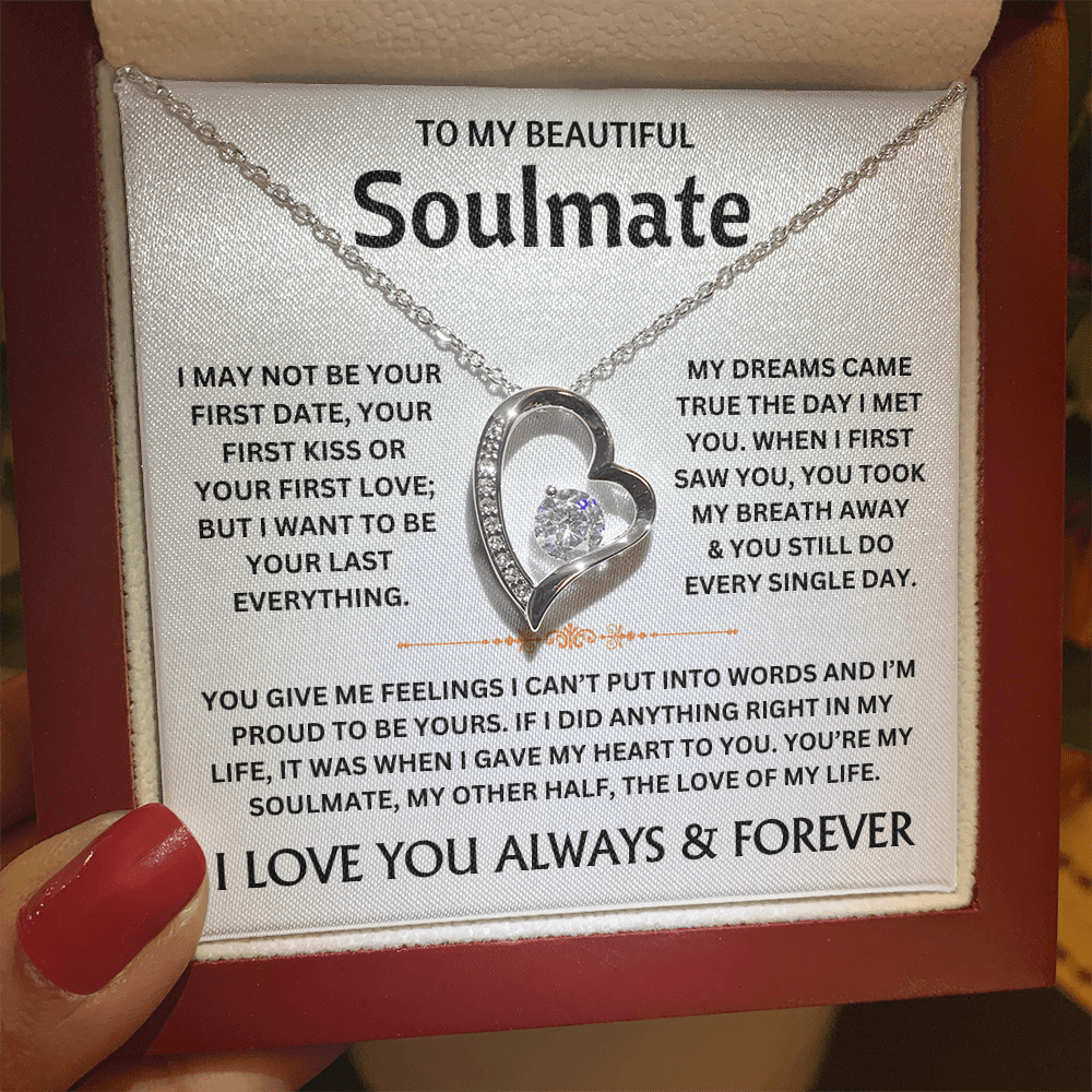 To My Beautiful Soulmate - Necklace Gift Set - TJ301