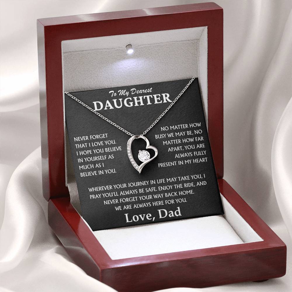 To My Dearest Daughter - Love Dad - Forever Love Gift Set - TJ094
