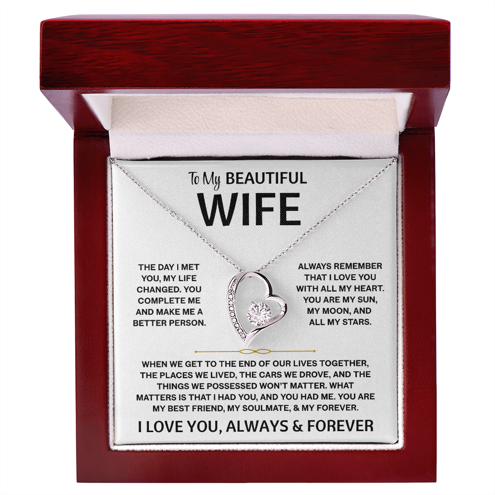 To My Beautiful Wife - Forever Love Gift Set - TJ177