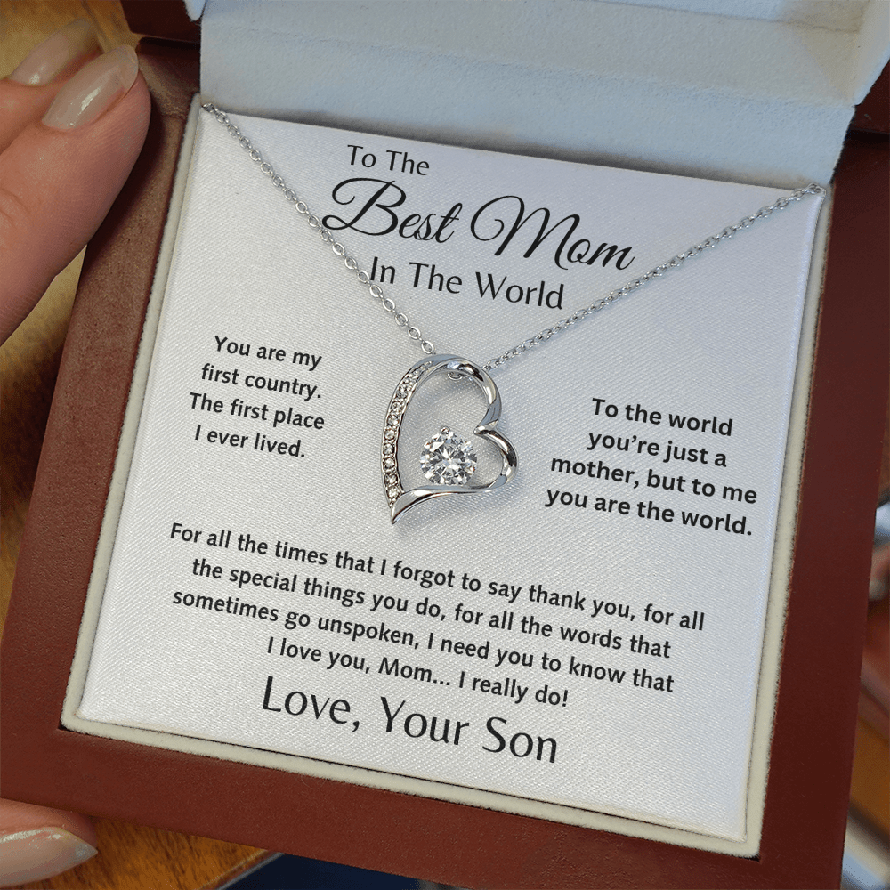 To The Best Mom In The World - Forever Love Gift Set - TJ155