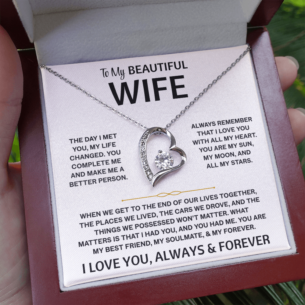 To My Beautiful Wife - Forever Love Gift Set - TJ177