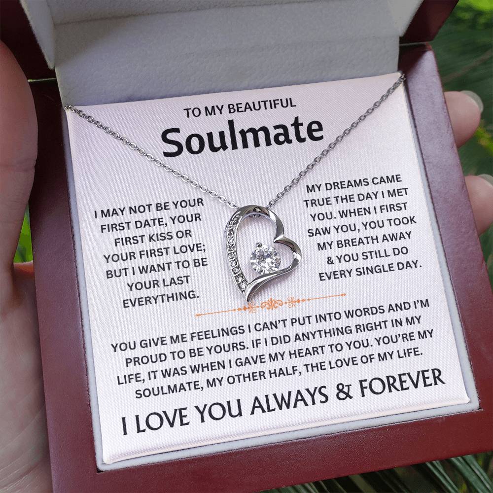 To My Beautiful Soulmate - Necklace Gift Set - TJ301