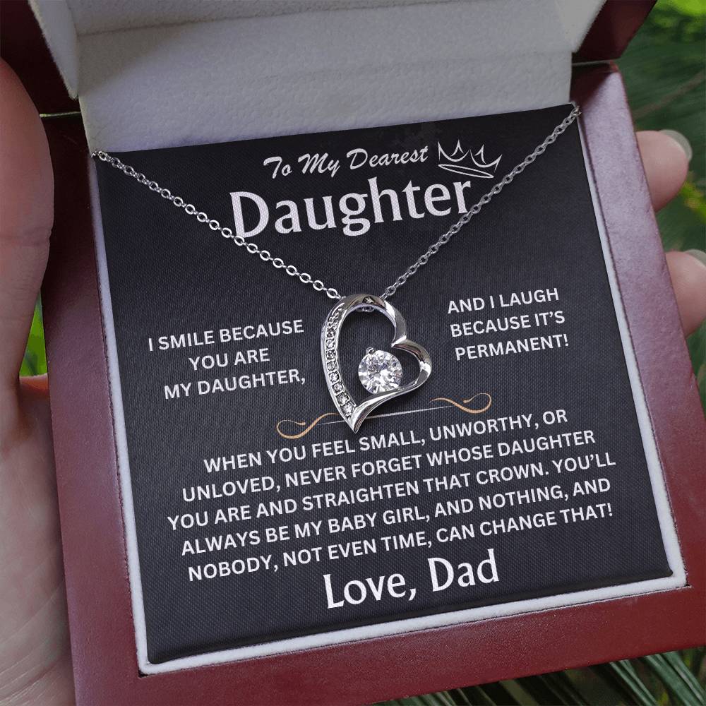 To My Dearest Daughter - Forever Love Gift Set Personalized - TJ108P