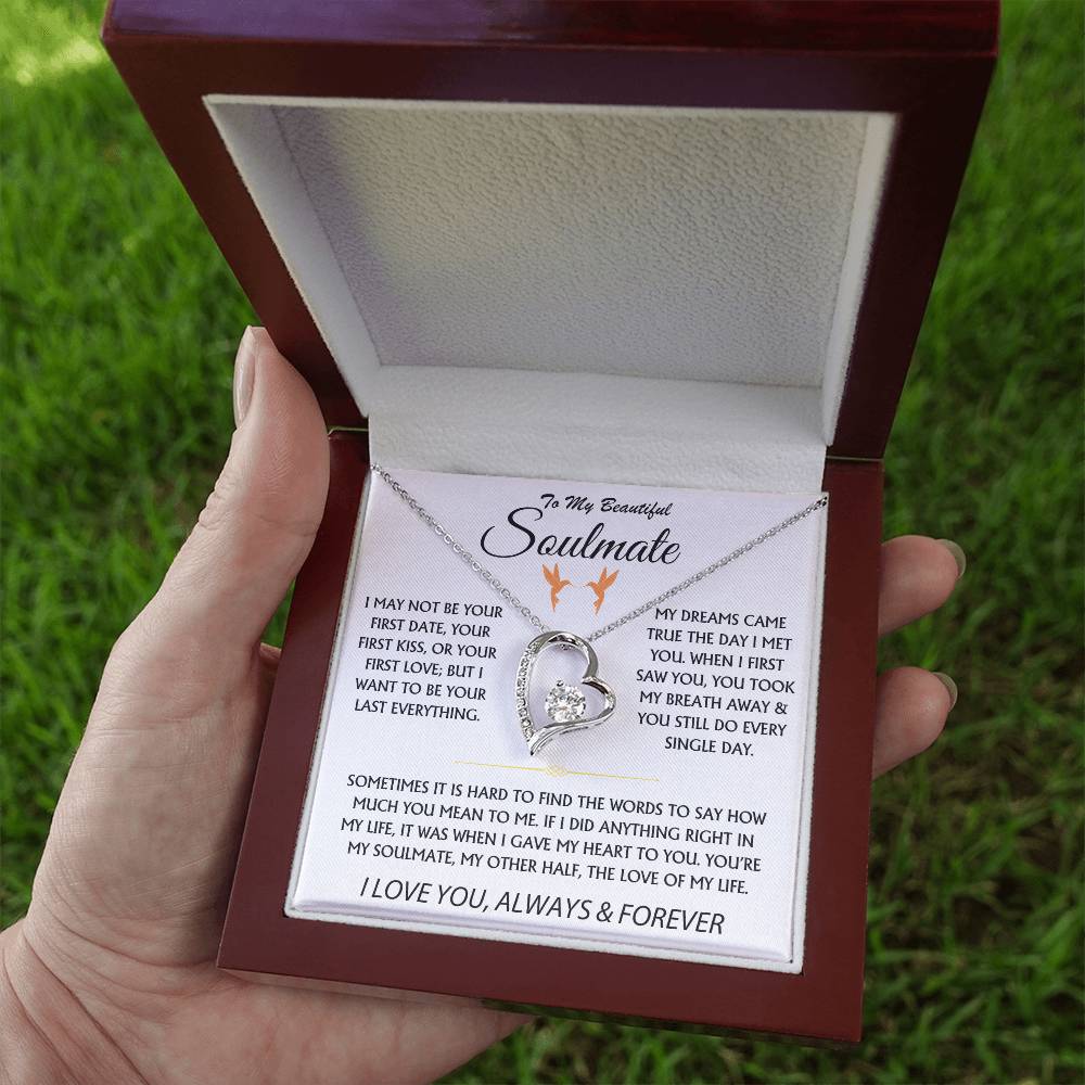 To My Beautiful Soulmate - Forever Love Personalized Gift Set - TJ044V6