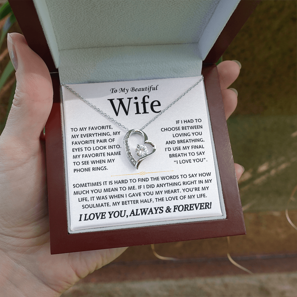 To My Beautiful Wife - Forever Love Gift Set - TJ125