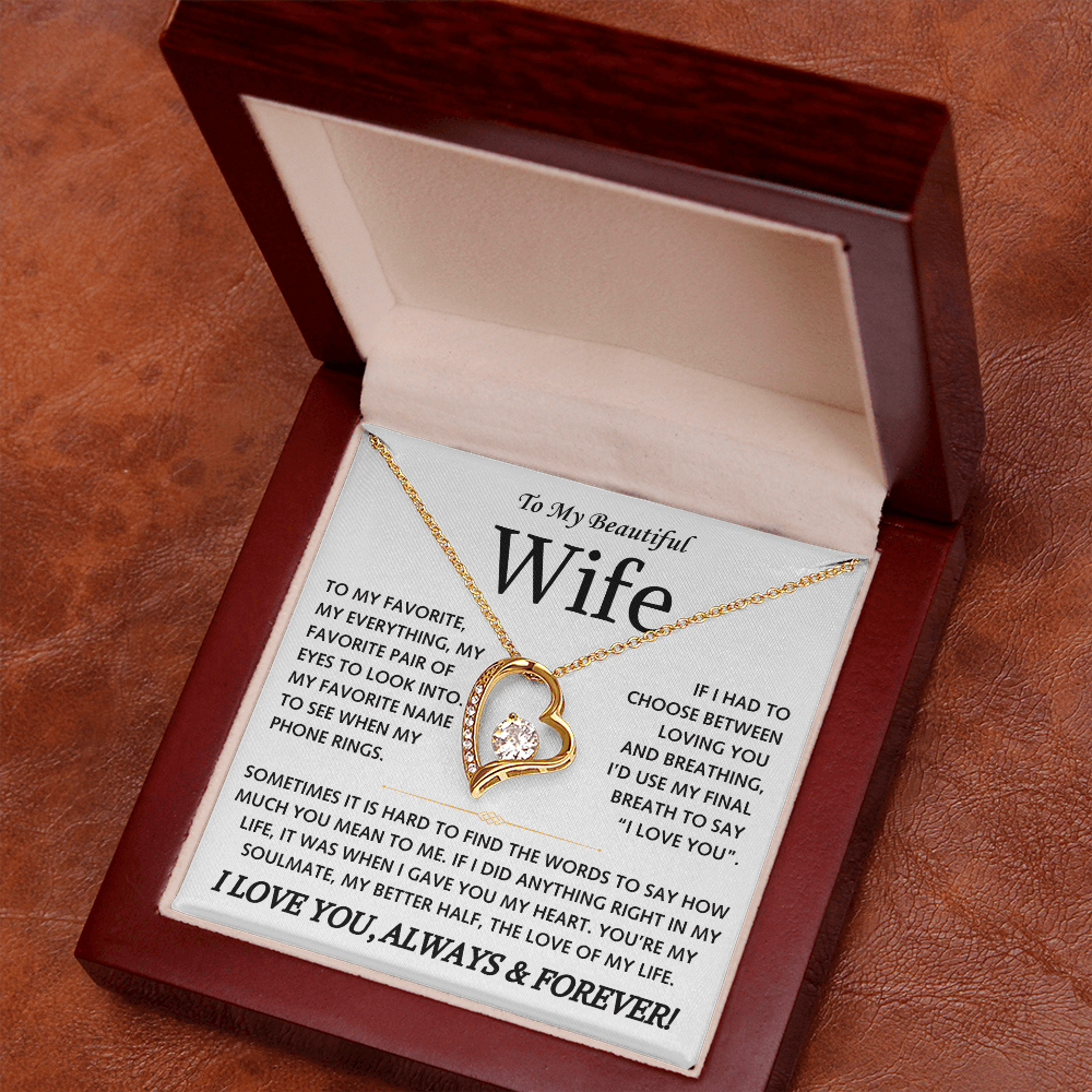 To My Beautiful Wife - Forever Love Gift Set - TJ125