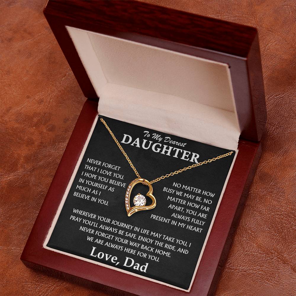 To My Dearest Daughter - Love Dad - Forever Love Gift Set - TJ094