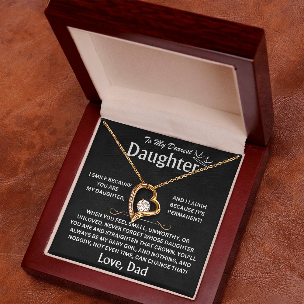 To My Dearest Daughter - Forever Love Gift Set Personalized - TJ108P