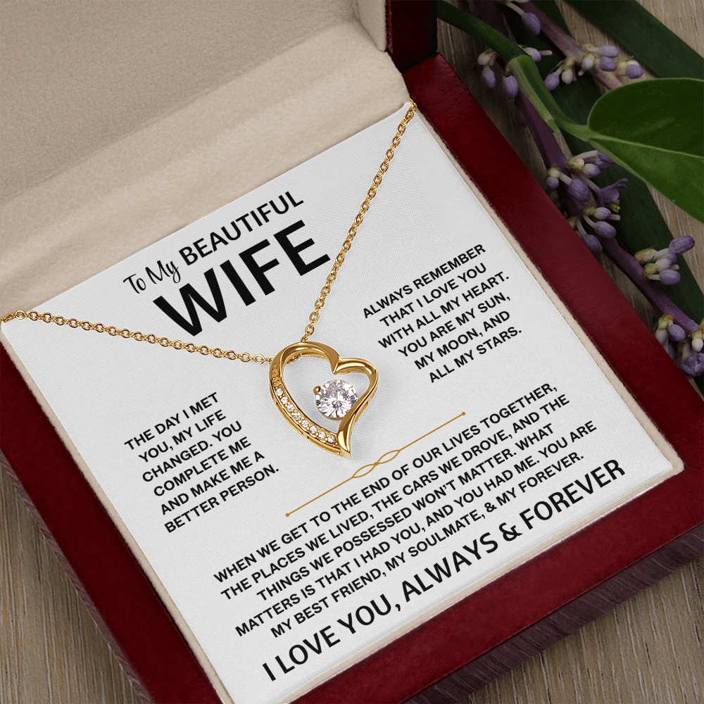 To My Beautiful Wife - Forever Love Gift Set - TJ177