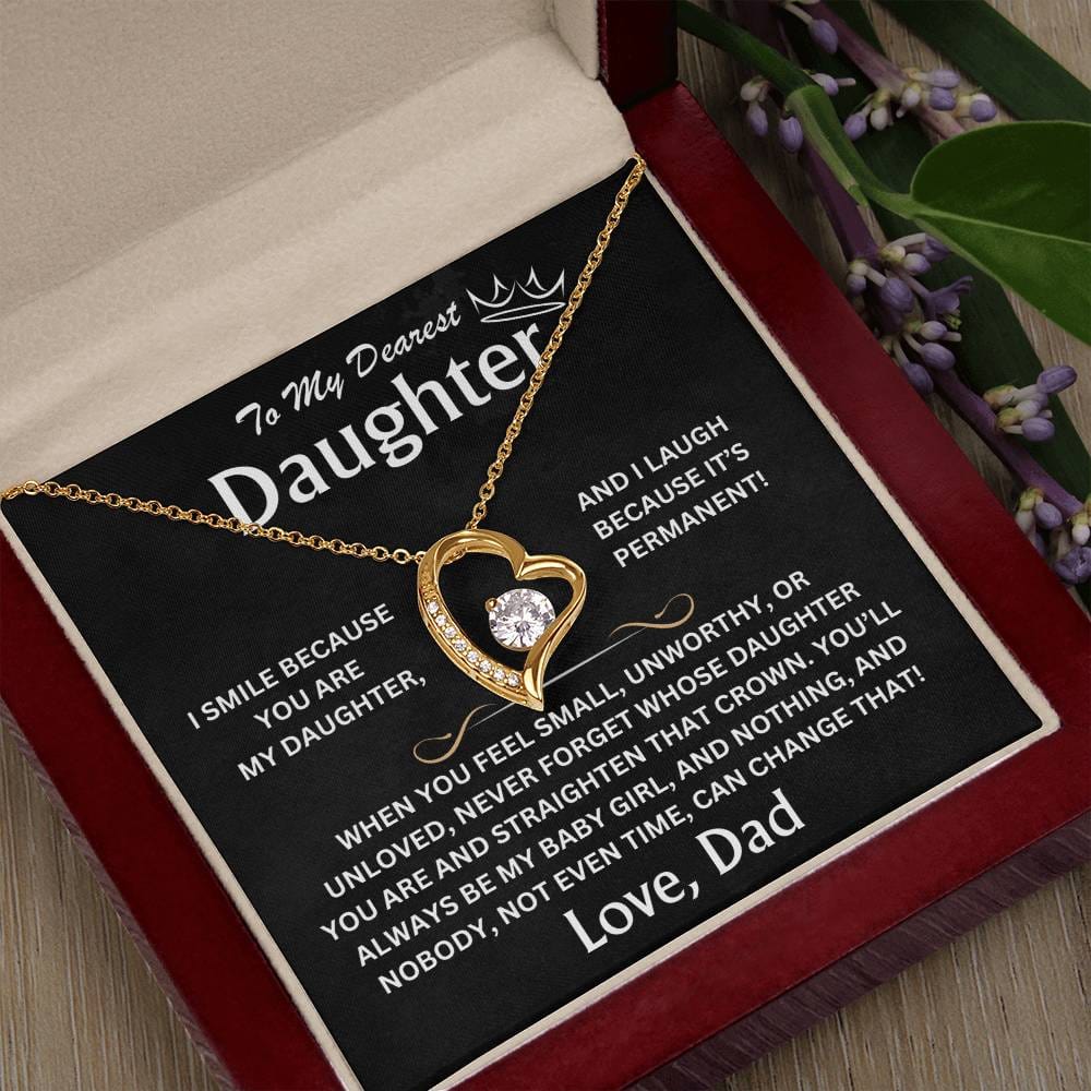 To My Dearest Daughter - Forever Love Gift Set Personalized - TJ108P
