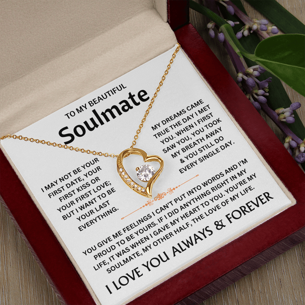 To My Beautiful Soulmate - Necklace Gift Set - TJ301