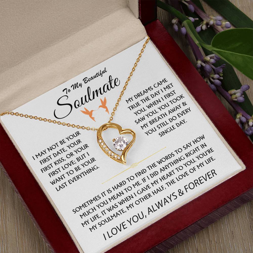 To My Beautiful Soulmate - Forever Love Personalized Gift Set - TJ044V6