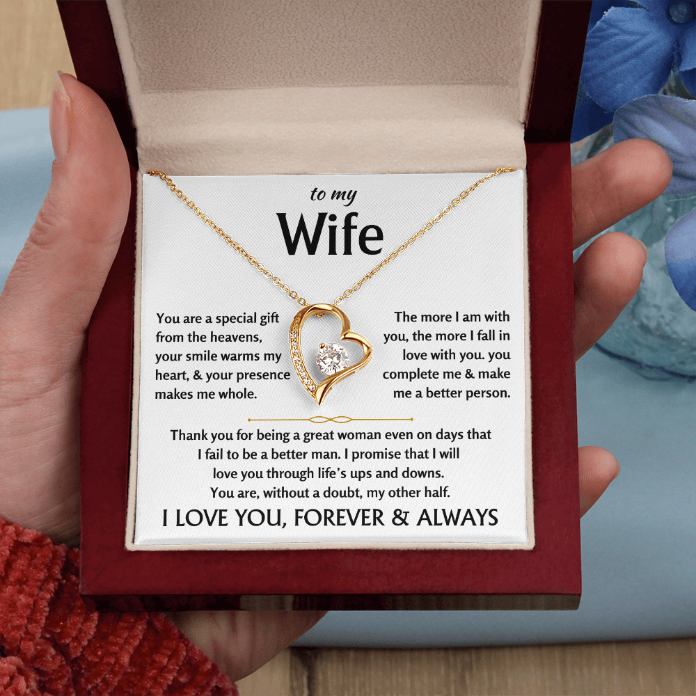 To My Wife - Forever Love Necklace - TJ159
