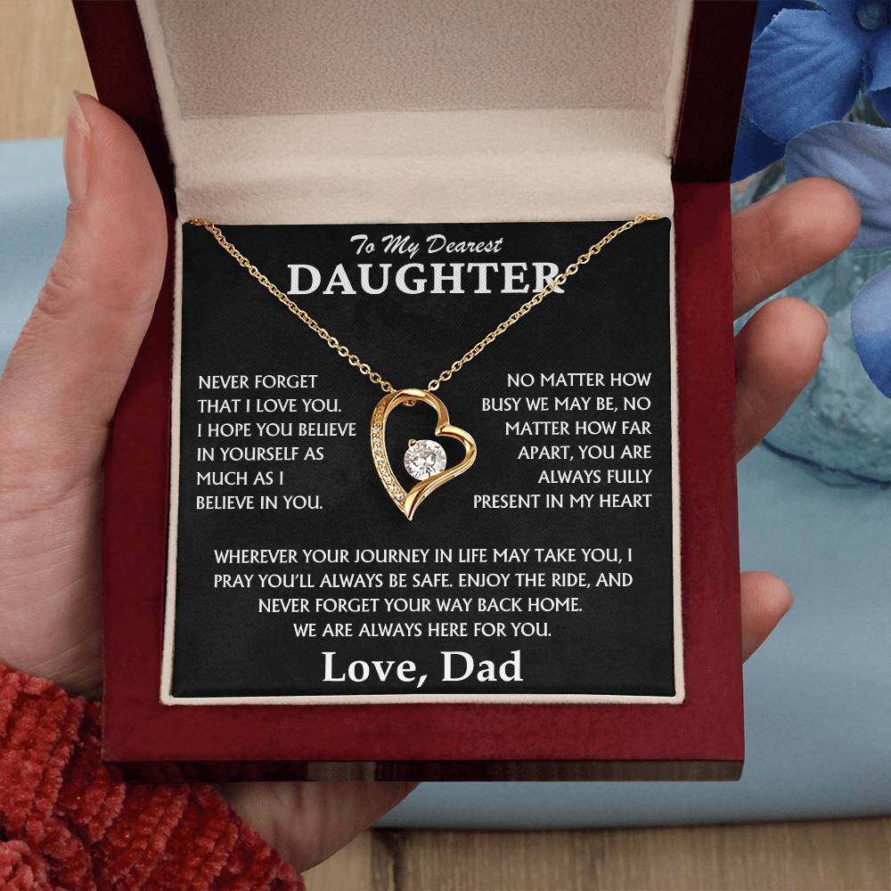 To My Dearest Daughter - Love Dad - Forever Love Gift Set - TJ094