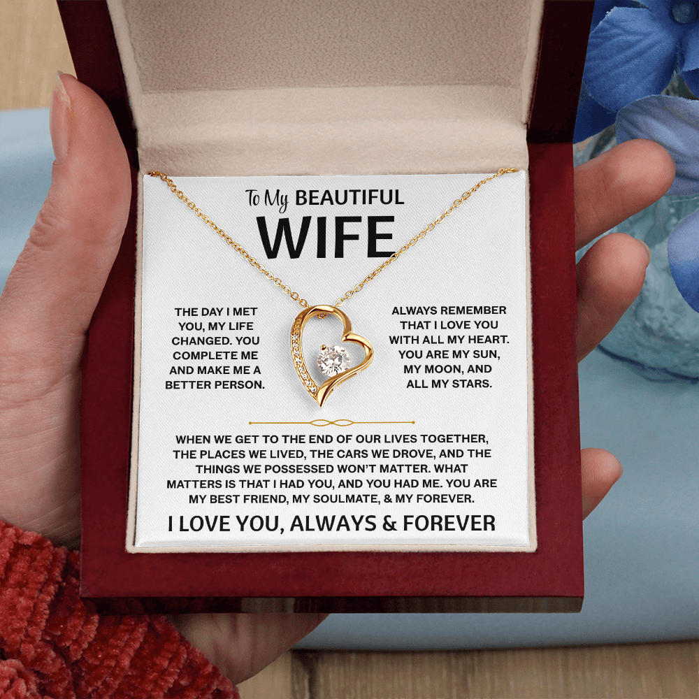 To My Beautiful Wife - Forever Love Gift Set - TJ177
