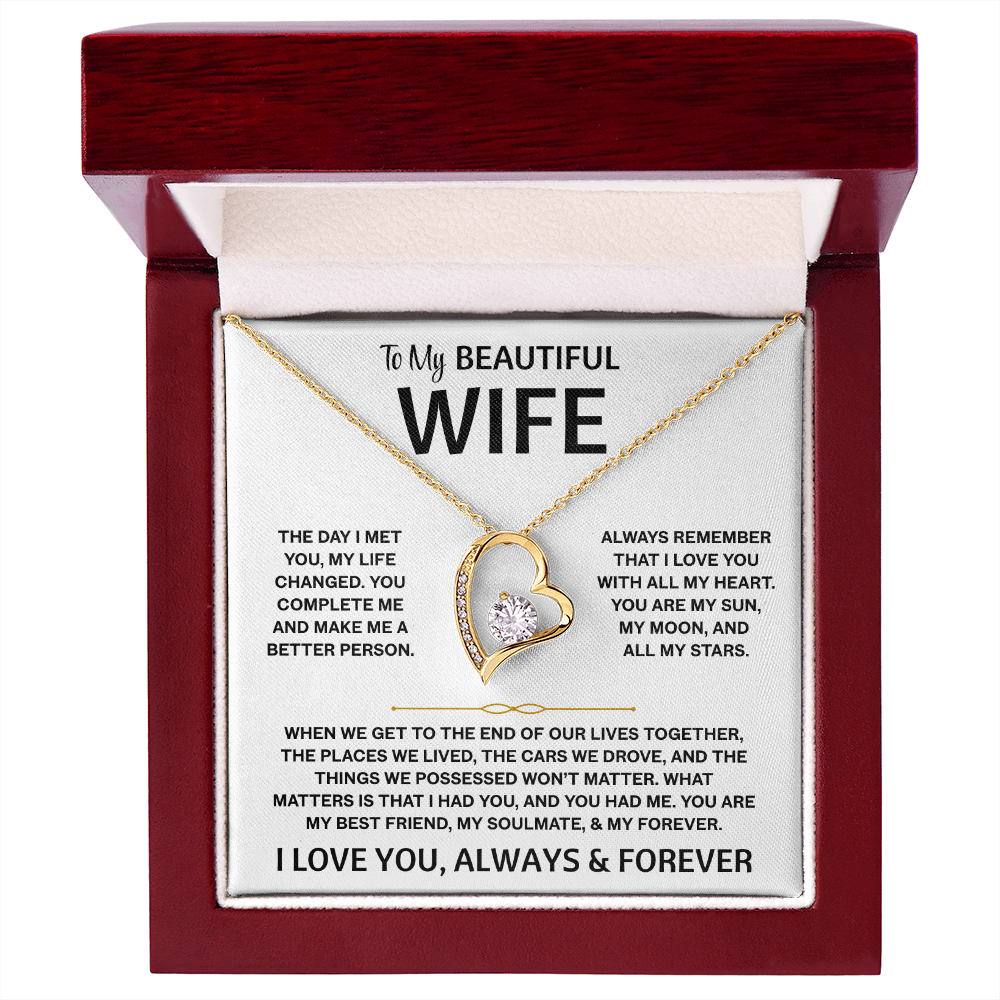 To My Beautiful Wife - Forever Love Gift Set - TJ177
