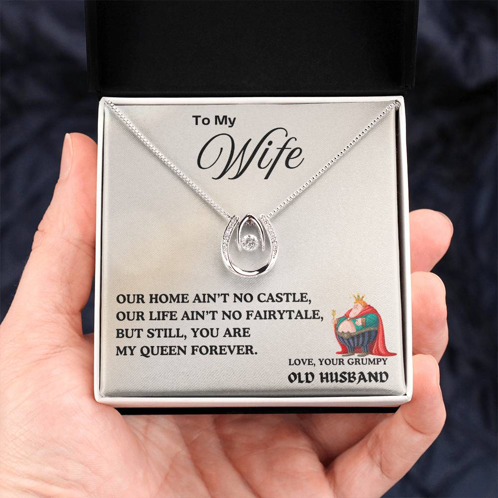 To My Wife - Luck in Love Necklace Gift Set - TJ023