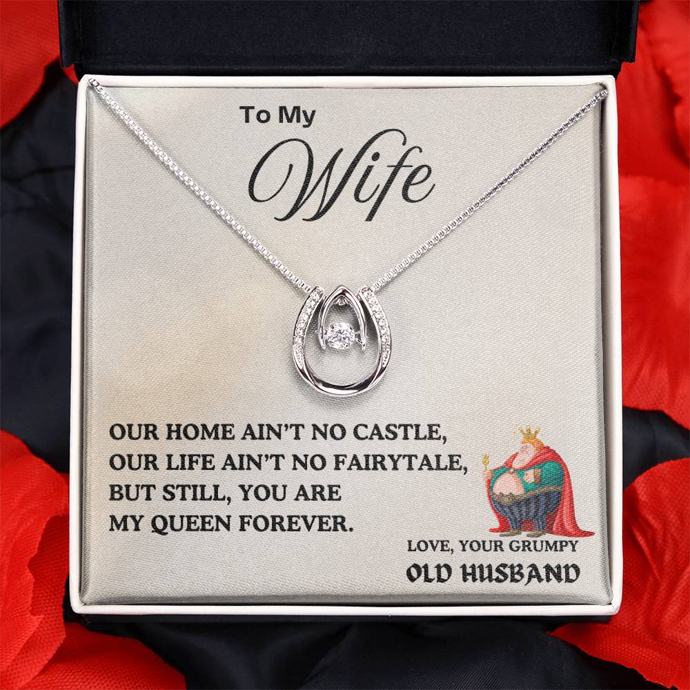 To My Wife - Luck in Love Necklace Gift Set - TJ023