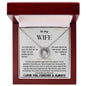 To My Wife - Lucky Elegant Necklace - TJ008
