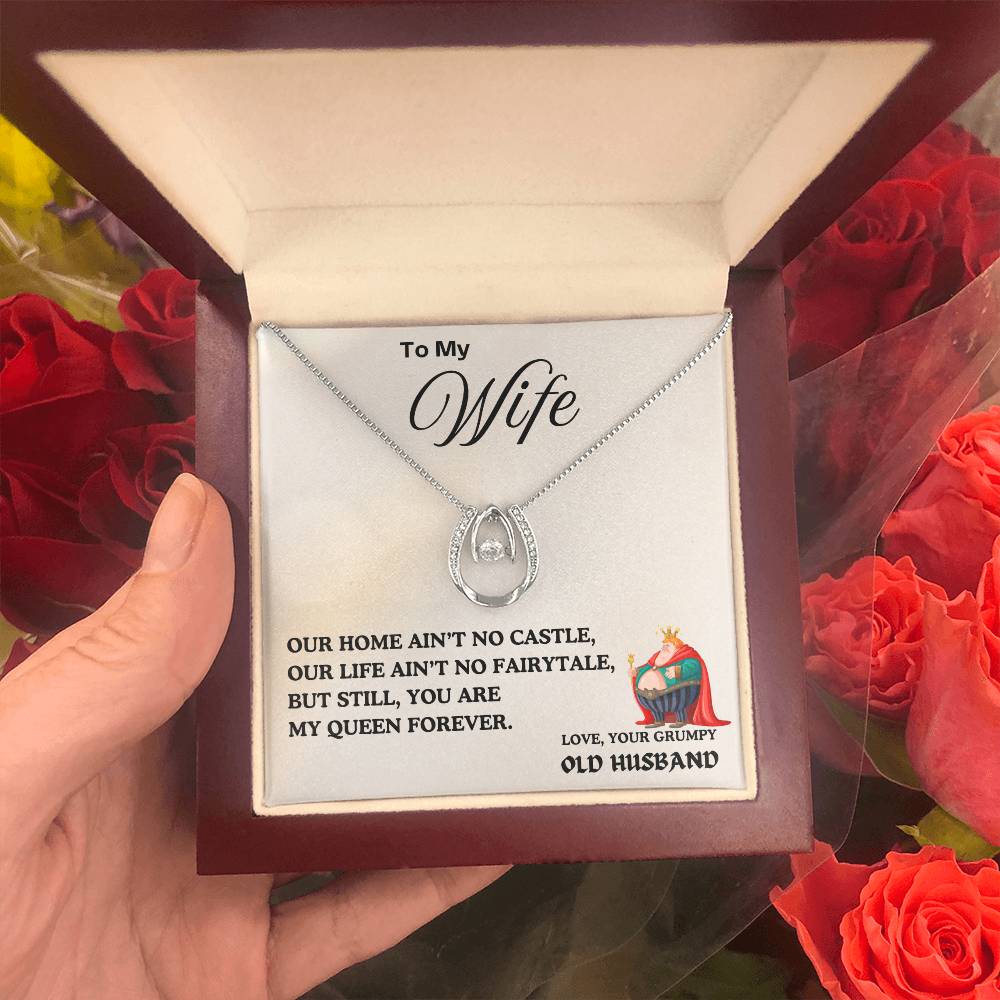 To My Wife - Luck in Love Necklace Gift Set - TJ023