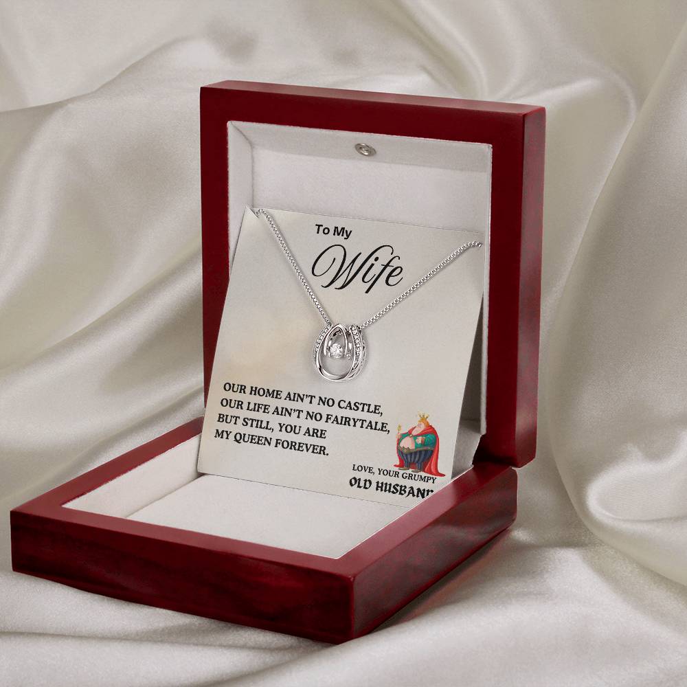 To My Wife - Luck in Love Necklace Gift Set - TJ023
