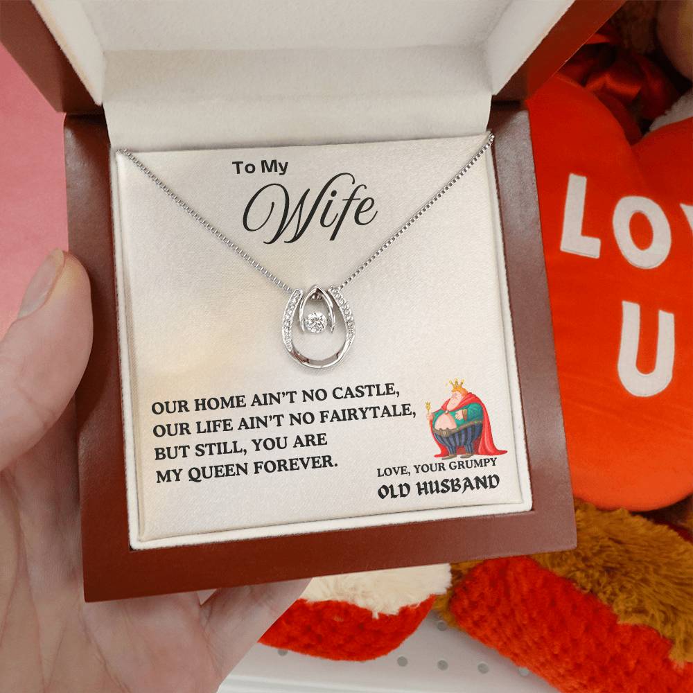 To My Wife - Luck in Love Necklace Gift Set - TJ023