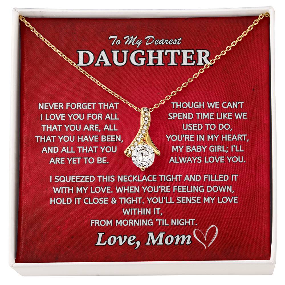 To My Beautiful Daughter - Alluring Beauty Necklace - TJ066