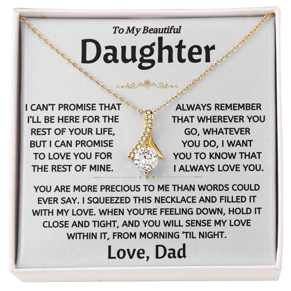 To My Beautiful Daughter - Alluring Beauty Gift Set Personalized - TJ105V4P