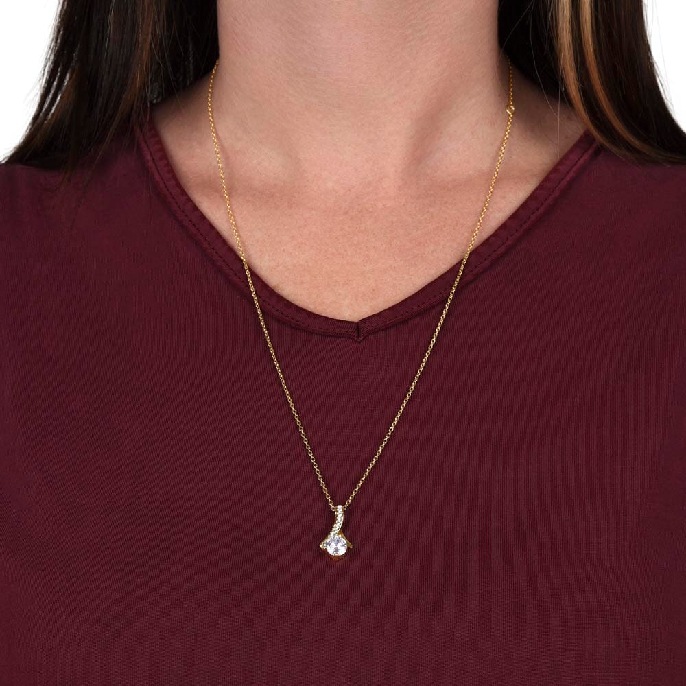 To My Dearest Daughter - Alluring Beauty Necklace Gift Set - TJ065