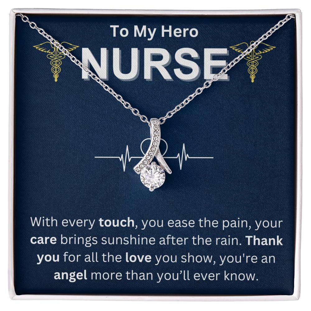 To My Hero Nurse - Alluring Beauty Necklace - TJ048