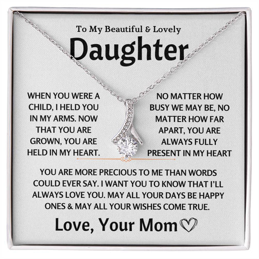 To My Beautiful & Lovely Daughter - Alluring Love Gift Set - TJ109P