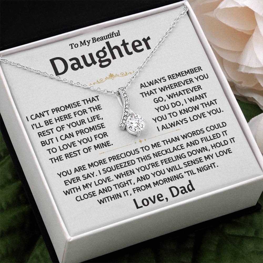 To My Beautiful Daughter - Alluring Beauty Gift Set Personalized - TJ105V4P