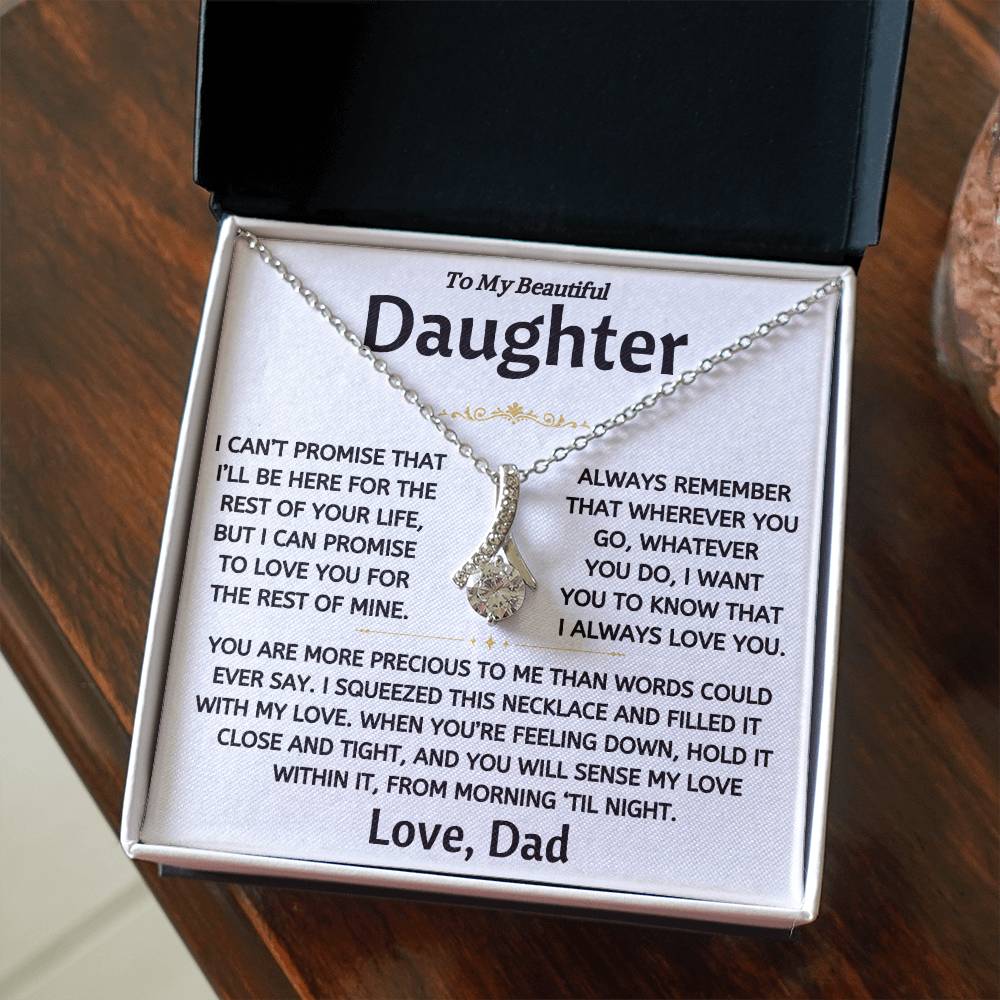 To My Beautiful Daughter - Alluring Beauty Gift Set Personalized - TJ105V4P