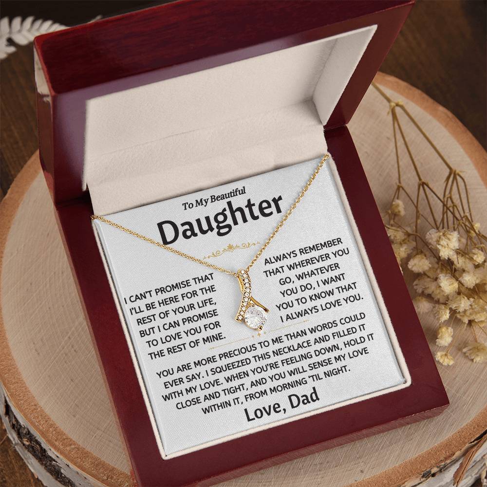 To My Beautiful Daughter - Alluring Beauty Gift Set Personalized - TJ105V4P