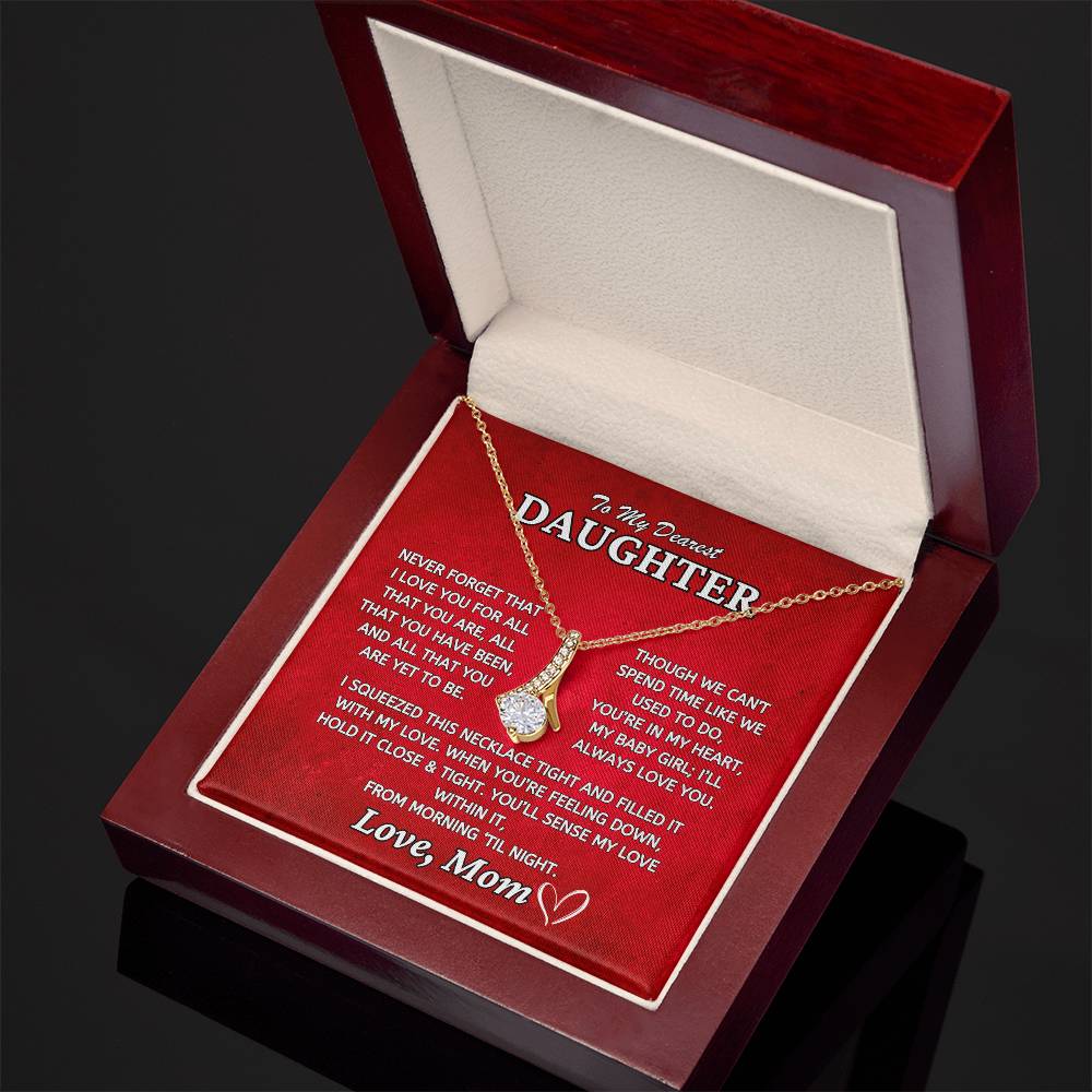 To My Beautiful Daughter - Alluring Beauty Necklace - TJ066