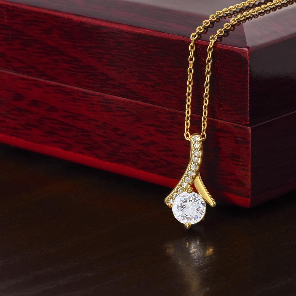 To My Daughter - Alluring Beauty Necklace Gift Set - TJ017