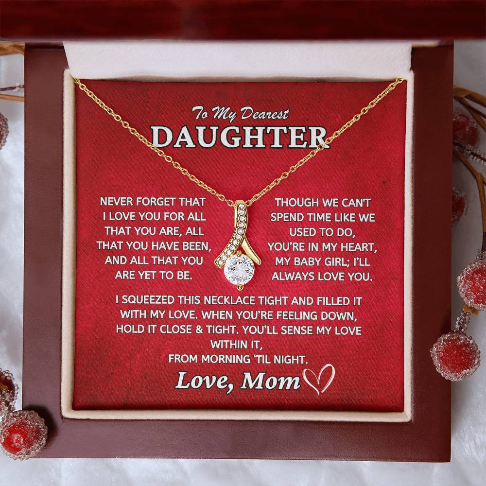 To My Beautiful Daughter - Alluring Beauty Necklace - TJ066