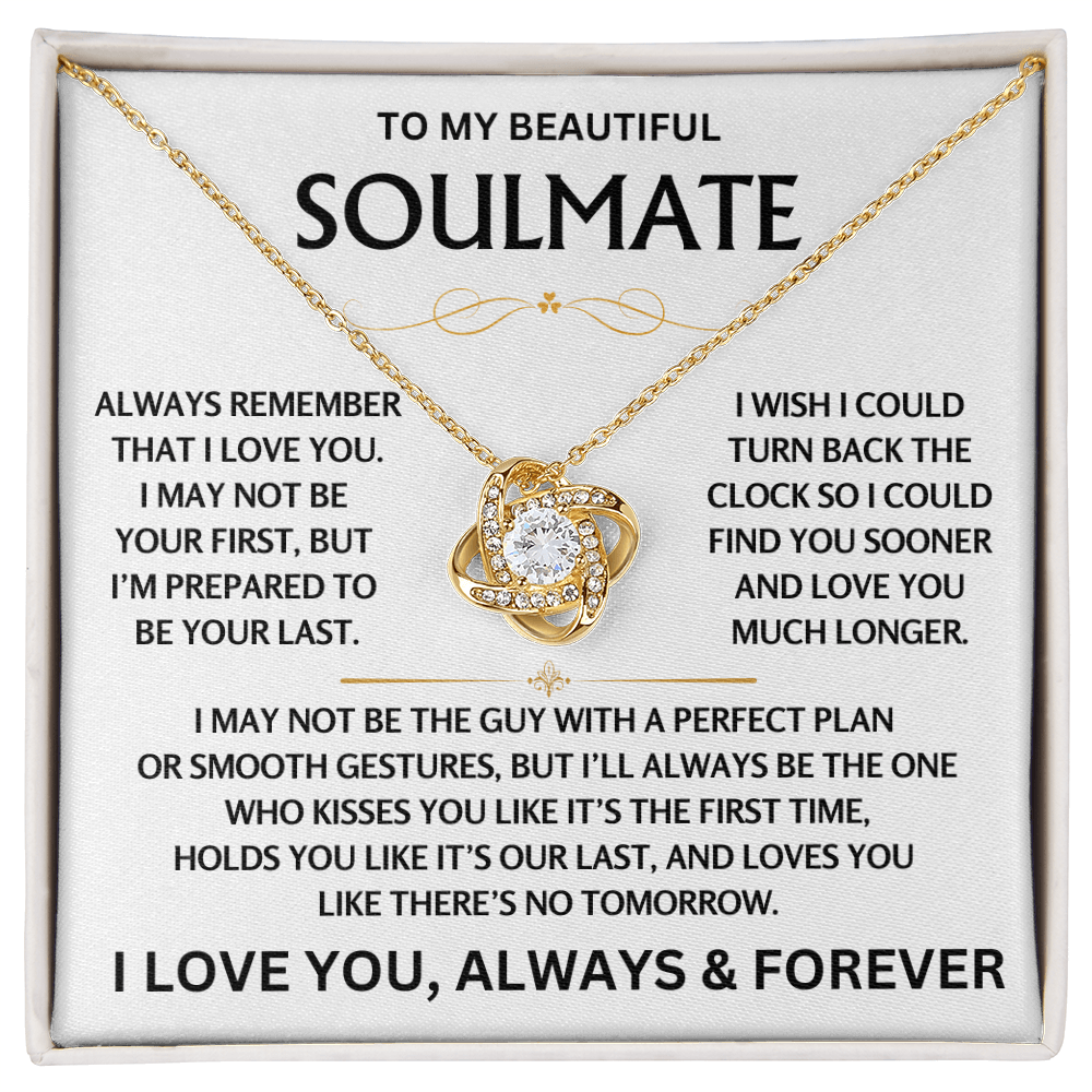 To My Beautiful Soulmate - Love Knot Gift Set - TJ120