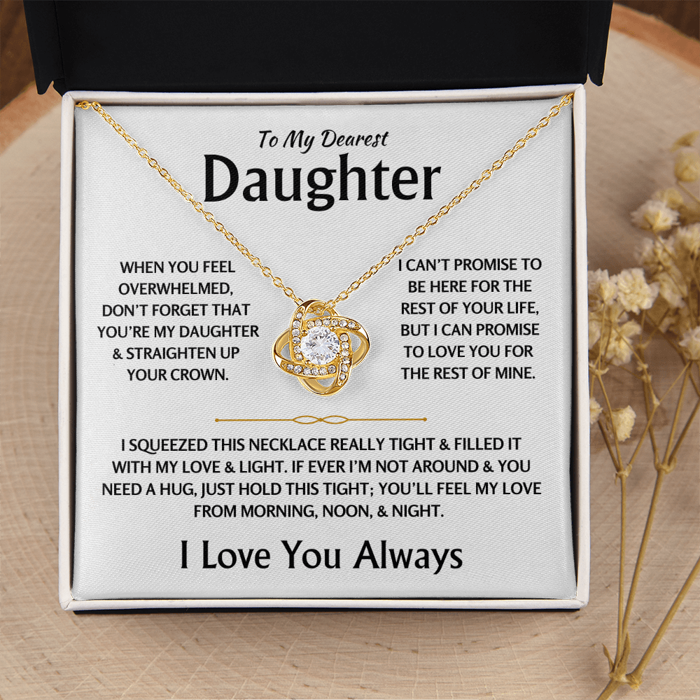 To My Dearest Daughter - Love Knot Gift Set - TJ160