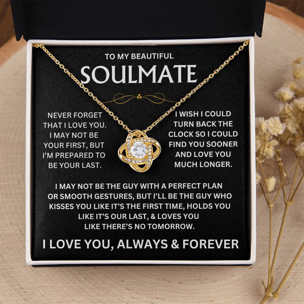 To My Beautiful Soulmate - Love Knot Gift Set - TJ146