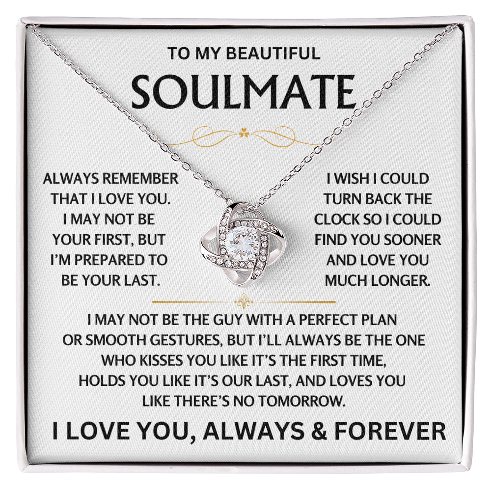 To My Beautiful Soulmate - Love Knot Gift Set - TJ120