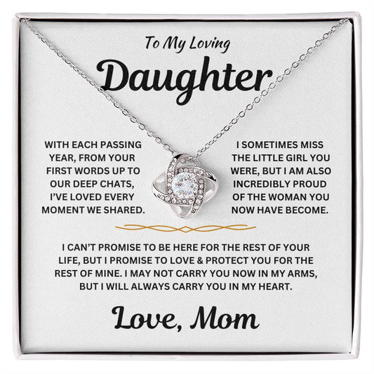 To My Loving Daughter - Love Knot Gift Set - TJ161