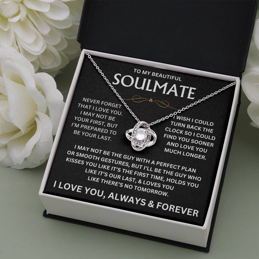 To My Beautiful Soulmate - Love Knot Gift Set - TJ146