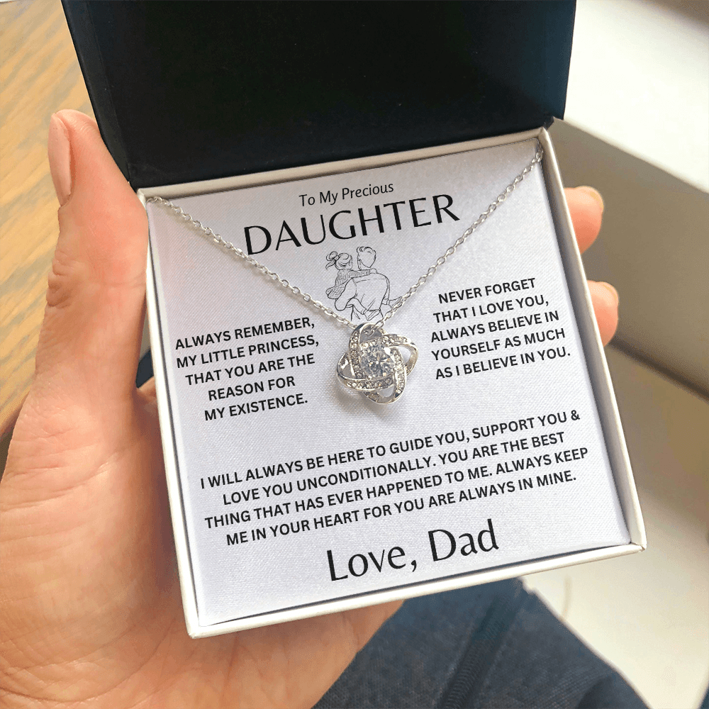 To My Precious Daugther - Love knot Gift Set -TJ141