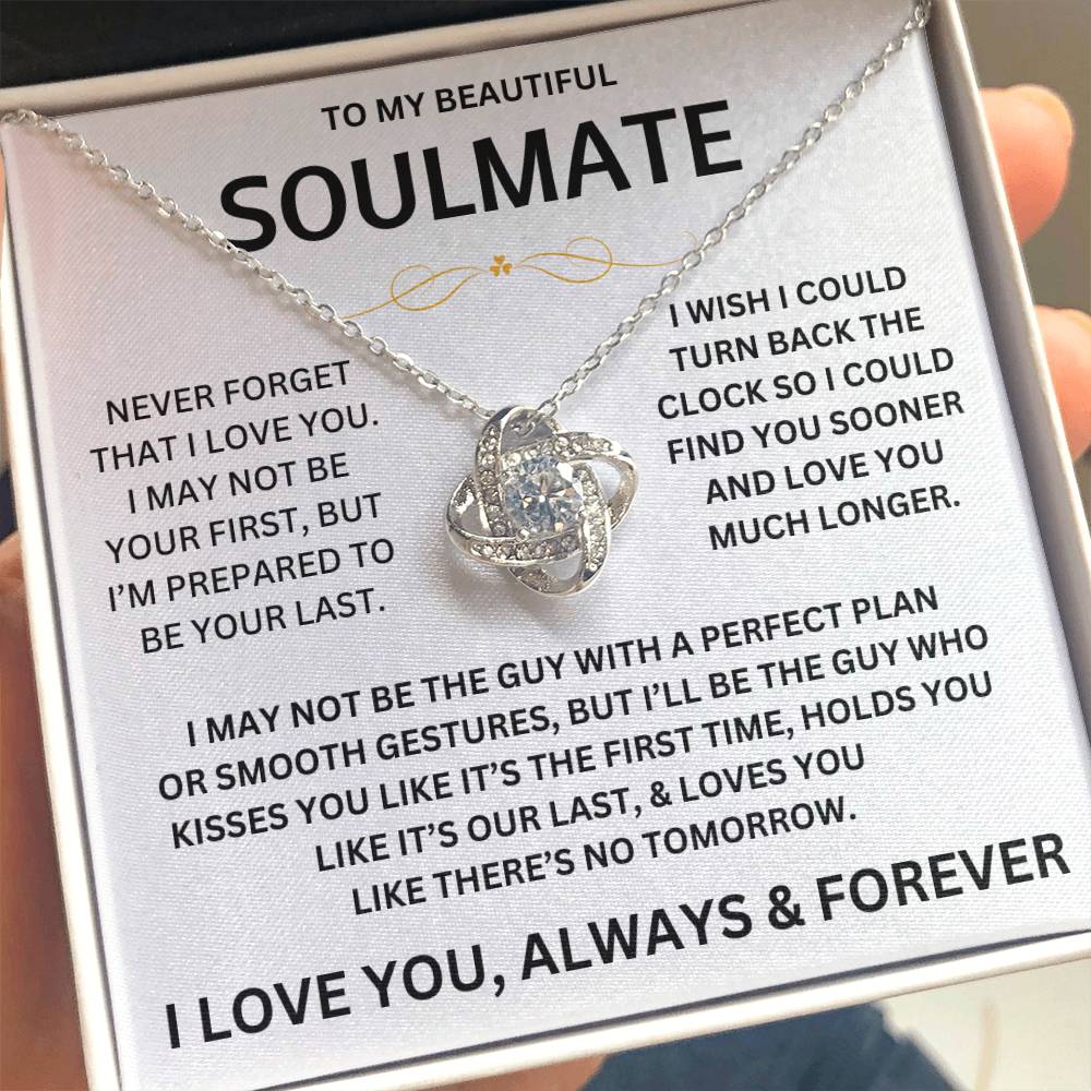 To My Beautiful Soulmate - Love Knot Gift Set - TJ146V2