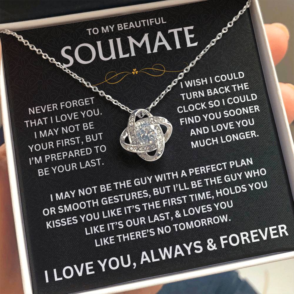 To My Beautiful Soulmate - Love Knot Gift Set - TJ146