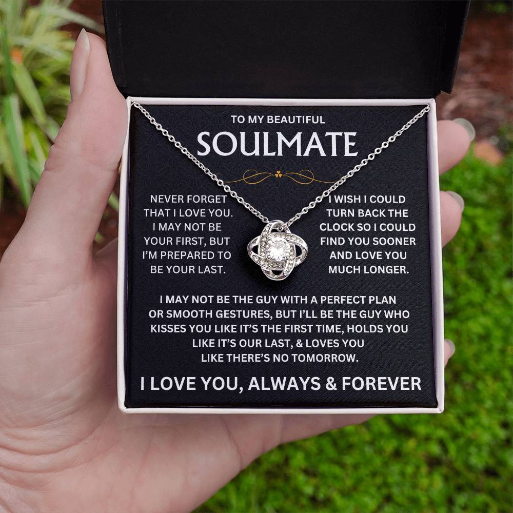 To My Beautiful Soulmate - Love Knot Gift Set - TJ146