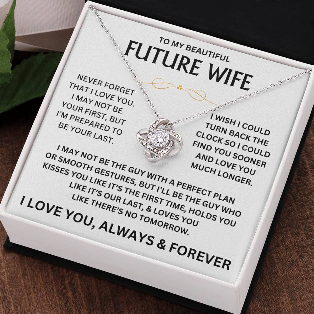 To My Beautiful Future Wife - Love Knot Gift Set - TJ139
