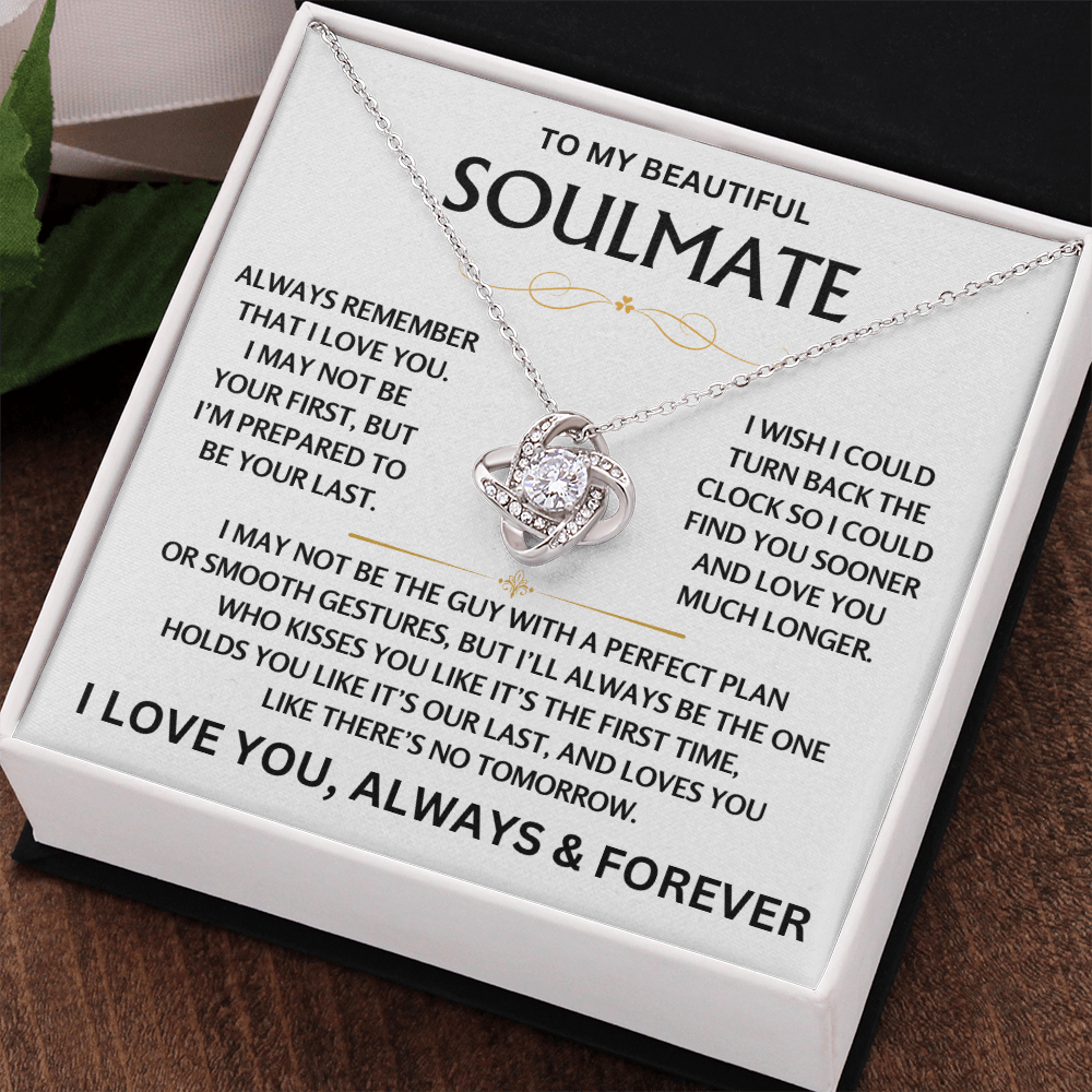 To My Beautiful Soulmate - Love Knot Gift Set - TJ120